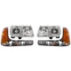 Headlight Lamp  Left-and-Right Left & Right for GMC Yukon Cadillac Escalade