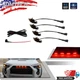 4x LED Red Lights For Toyota 4Runner TRD Pro Grille, SR5, TRD, Limited 2014-2021