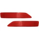 Bumper Face Bar Reflectors Set of 2 Rear Left-and-Right Left & Right for TL Pair