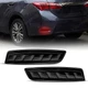 For 2013-2018 Lexus GS ES PAIR LED Rear Bumper Reflector Brake Lights Smoked Len