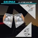 Front Marker Signal Blinker Corner Parking Light Set For 07-10 Jeep Compass Pair