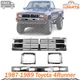 New Front Grille Bumper Headlamp Kit For 1987-1988 Toyota Pickup 1987-89 4Runner