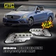 For 10-16 Mercedes Benz W212 E350 E550 E63 AMG Fog Lights LED DRL Lamp Pair