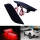 For 2013-2015 XV Crosstrek Black Lens LED Rear Bumper Reflector Stop Brake Light