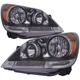Headlights CAPA Left Right Pair For 2008-2010 Honda Odyssey HO2502136 HO2503136