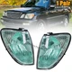 1 Pair Front Bumper Turn Signal Light Side Corner Lamp For Lexus LX470 1998-2007