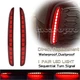 For Honda Civic 2017-21 Sequential Bumper Reflector LED Brake Light Fog Lamp US