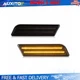 Smoked Amber LED Front Side Marker Light 10-13 For Ford Transit Connect 2-20X