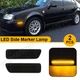 LED Front Bumper Side Marker Lights Lamp For 99-05 VW Jetta Golf Cabrio R32 MK4