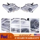 For 2017-2020 Nissan Armada Halogen Headlights LED DRL Headlight Assembly Pair