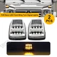 For 1990-18 Mercedes W463 G-Class Amber White LED Turn Signal Light Parking Lamp