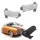 For Chevy 1970 Chevelle El Camino Front Bumper Lower Marker Lamps Housings Clear