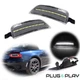 Clear Lens White LED Rear Side Marker Lights Pair For Mazda Miata MX-5 2016-2023