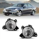 Fog Lights For 2011-2014 MERCEDES BENZ E250 E300 E350 E400 Clear Bumper Lamp 