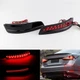 For Lexus ES350 ES300H LED Smoked Bumper Reflector Turn Signal Stop Brake Lights