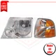 Corner Light and Headlight set of 2 pc for 2005 Ford Explorer Sport Utility