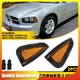 2X Left+Right Side Corner Signal Lights Bumper Lamps For 2006-2010 Dodge Charger