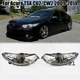 1Pair Front Headlights Xenon HID Headlamps No Bulb for Acura TSX CU2/CW2 2009-14