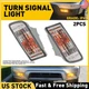Clear Front Bumper Signal Light Pair For 1999-2001 Toyota 4Runner Base 4 Runner