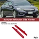 1 Pair Bumper Reflectors for Honda Civic 2017-2021 No.33555TDJJ01