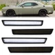 For 2015-2023 Dodge Challenger 4PCS Front Rear Bumper LED Side Marker Light Lamp