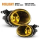 For 01-05 BMW 3 Series E46 01-03 M3 M5 Fog Light Yellow Lens M Package Bumper
