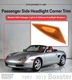 Genuine Porsche Boxster (97-02) RIGHT Side Headlight Corner Trim 99663103602
