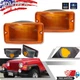 Turn Signal Light For 2001-2006 Jeep Wrangler (TJ) Plastic Lens LH & RH Set of 2