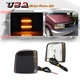 For 1995-2005 Chevrolet Astro Safari Smoked Amber LED Parking Corner Lights Set