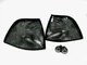 Euro SMOKE Lens Corner Light +Chrome Bulbs For BMW E36 2D Coupe/Cabrio