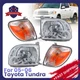 Headlight Turn Signal Light Kit Fit Toyota Tundra 05-06 LH RH Regular/Access Cab
