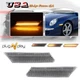 Clear Sequential LED Side Marker Lights For Porsche 911 997 987 Cayman Boxster