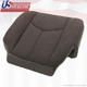 2004 Chevy Silverado 1500 1500HD Driver Bottom Replacement Cloth Cover Dark Gray