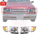 New Front Headlight Kit Left Right Set of 4 For 1997-2000 Toyota Tacoma 2WD