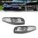 For 1997-2004 Chevy Corvette C5 Front Bumper Signal Turning Light Black Clear