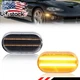 Clear Lens Amber Full LED Front Side Marker Lights For Dodge 92-02 Viper SR I II Clear Lens Amber Full LED Front Side Marker Lights For Dodge 92-02 Viper SR I II