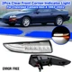 For Chevy Camaro 1993-2002 Clear Lens LED Front Sequential Turn Signal Light DRL