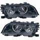 For BMW 325xi/330xi Headlight 2001 Driver and Passenger Pair Halogen Sedan/Wagon