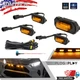 Amber Raptor Style LED Marker Front Grille Lights Kit for 2019 & up Toyota RAV4