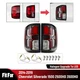 Halogen Upgrade To LED For 2014-2019 Chevy Silverado 1500 Black Tail Lights Pair
