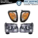 Headlights & Corner Light Lamp Chrome Trim Kit Set of 4 for 01-04 Toyota Tacoma