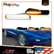 For 93-97 Pontiac Firebird Trans Am Switchback LED Smoke Front DRL Signal Lights
