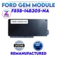 Rebuilt 97-98 FORD F-150 F-250 MULTIFUNCTION GEM MODULE F85B-14B205-NA 4X4