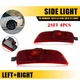 4PCS Red Side Marker Light Left + Right For 16-23 Mazda Miata MX-5 NA1J515H0C EA