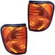 DRIVER & PASSENGER SET PARKING LIGHT LENS HOUSING FITS 2003-2007 FORD ECONOLINE
