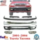 Front Chrome Bumper Kit With Signal Lights For 2001-2004 Toyota Tacoma
