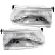 For 1995-2001 Ford Explorer Headlight Driver Passenger Side Pair DOT FO2503122 For 1995-2001 Ford Explorer Headlight Driver Passenger Side Pair DOT FO2503122