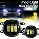 White/Yellow Dual Color 20W High Power LED Fog Light Kit For Lexus Toyota Scion