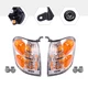 For Toyota Sequoia 2001-2004 2* Turn Signal Lights Left&Right Side Halogen Lamp