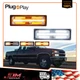 For 88-98 GMC Chevy C/K 1500/2500/3500 Truck Switchbck LED Signal Bumper Lights